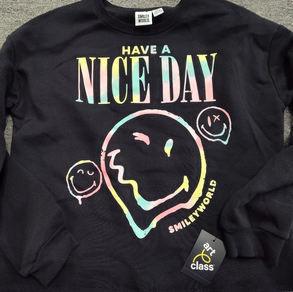 Girls have a nice day sweater